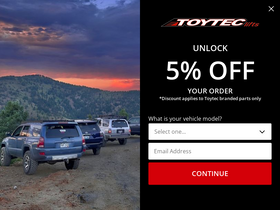 'toyteclifts.com' screenshot