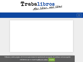 'trabalibros.com' screenshot