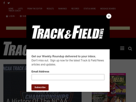 'trackandfieldnews.com' screenshot