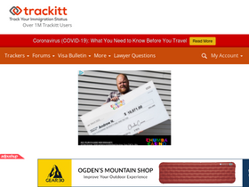 'trackitt.com' screenshot