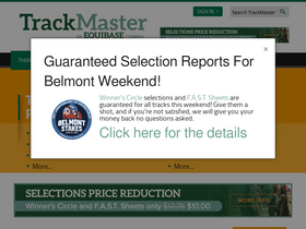 'trackmaster.com' screenshot
