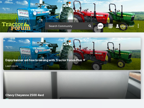 'tractorforum.com' screenshot