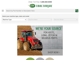 'tractorjoe.com' screenshot