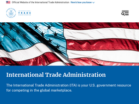 'trade.gov' screenshot