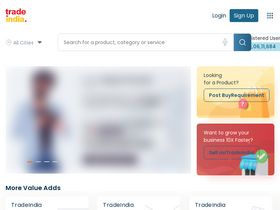 'tradeindia.com' screenshot