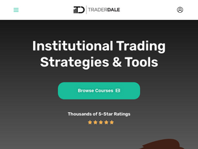 'trader-dale.com' screenshot