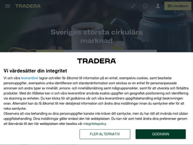 'tradera.com' screenshot