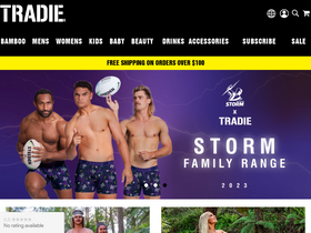 'tradie.com' screenshot