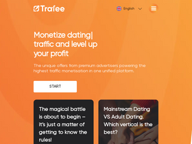 'trafee.com' screenshot