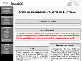 'trafic-amenage.com' screenshot