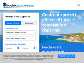 'traghetti-sardegna.it' screenshot
