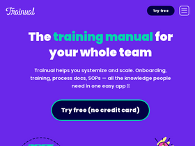 'trainual.com' screenshot