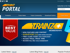 'trainzportal.com' screenshot
