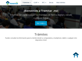 'tramitar.mx' screenshot