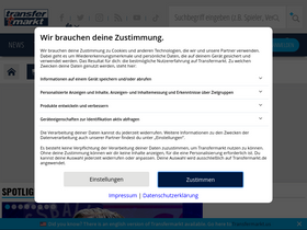 'transfermarkt.de' screenshot
