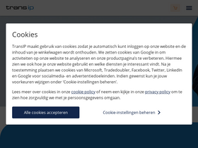 'transip.nl' screenshot
