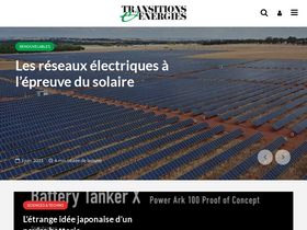 'transitionsenergies.com' screenshot