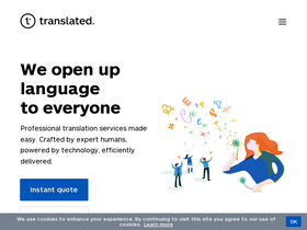 'translated.net' screenshot