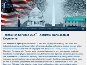 'translation-services-usa.com' screenshot