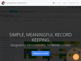 'transparentclassroom.com' screenshot