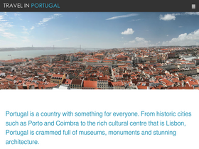 'travel-in-portugal.com' screenshot