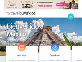 'travelbymexico.com' screenshot