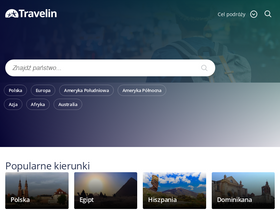 'travelin.pl' screenshot