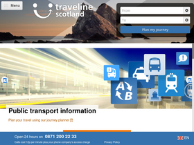 'travelinescotland.com' screenshot