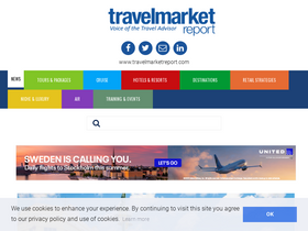 'travelmarketreport.com' screenshot