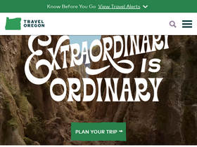 'traveloregon.com' screenshot