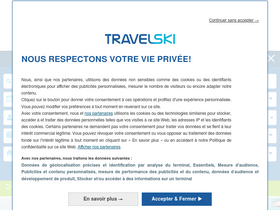 'travelski.com' screenshot