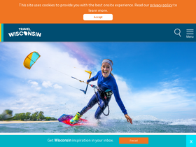 'travelwisconsin.com' screenshot