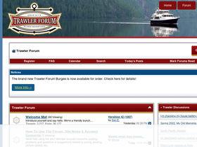 'trawlerforum.com' screenshot