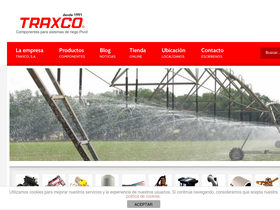 'traxco.es' screenshot