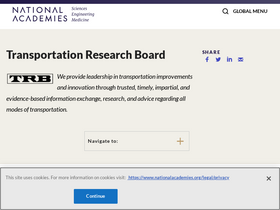 'trb.org' screenshot