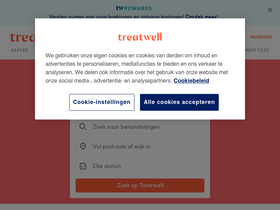 'treatwell.nl' screenshot