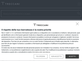 'treccani.it' screenshot