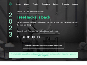 'treehacks.com' screenshot