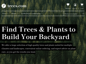 'trees.com' screenshot