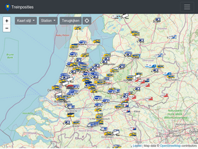 'treinposities.nl' screenshot