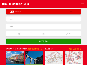 'treinreiswinkel.nl' screenshot
