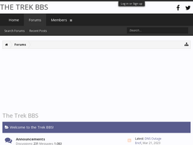 'trekbbs.com' screenshot