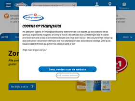 'trekpleister.nl' screenshot
