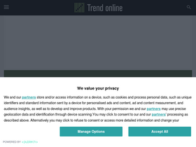 'trend-online.com' screenshot