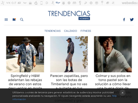 'trendenciashombre.com' screenshot