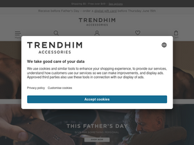 'trendhim.com' screenshot
