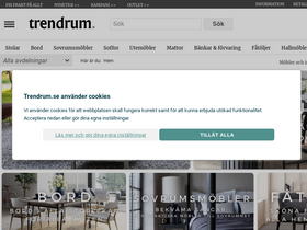 'trendrum.se' screenshot