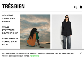 'tres-bien.com' screenshot