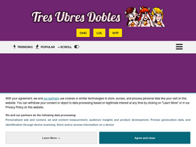 'tresubresdobles.com' screenshot