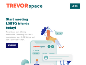 'trevorspace.org' screenshot
